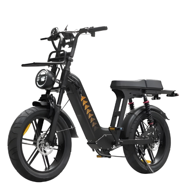 Fatbike V20 Comfort Pro Zwart | Elektrische Fatbike met Hydraulische Remmen
