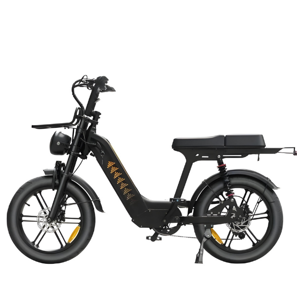 Fatbike V20 Comfort Pro Zwart | Elektrische Fatbike met Hydraulische Remmen