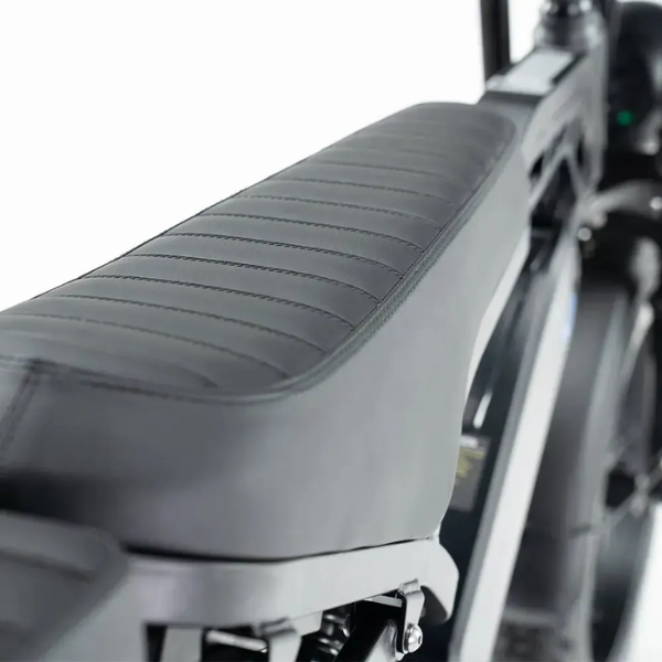 Fatbike COMBIDEAL - FastBikerz V20PRO 9.0 Zwart + Achterzitje + Voetsteuntjes + Voorslot + Slot + Telefoonhouder